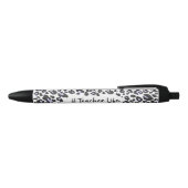 Cute Teacher Leopard Print Pen (Bovenkant)