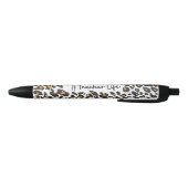 Cute Teacher Leopard Print Pen (Bodem)