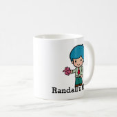 Cute Teacher met hart Koffiemok (Voorkant rechts)