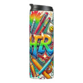 Cute Teacher Thermosbeker (Geroteerd rechts)