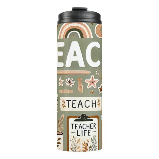Cute Teacher Thermosbeker (Voorkant)