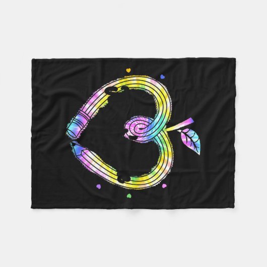 Cute Teacher's Aide Shirt Appreciation Day Gift He Fleece Deken (Voorkant (Horizontaal))