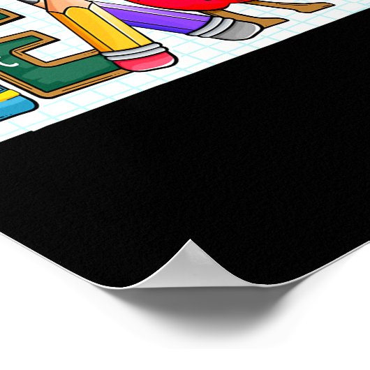 Cute Teaching is een werk van Mannen van het hart  Poster (Hoek)