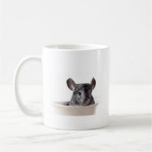 Cute Teacup Chinchilla Gray Koffiemok (Links)