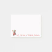 Cute Teacup Pig Personalize Notes (Voorkant)