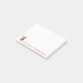 Cute Teacup Pig Personalize Notes (Schuin)