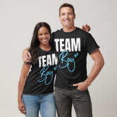 Cute Team Boy gender onthult party Idee for dad T-shirt (Unisex)