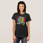 Cute Team Kindergarten Happy Back To School Teache T-shirt (Voorkant volledig)