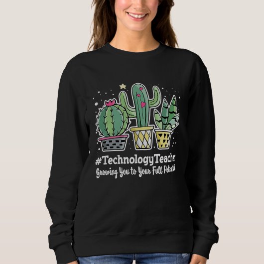 Cute Technology Teacher Appreciation Week Back to  Trui (Voorkant)
