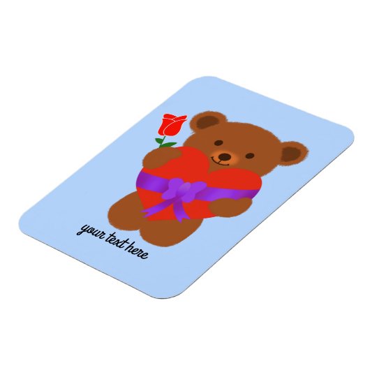 Cute Teddy Bear #1 Magnet Magneet (Linkerzijde)