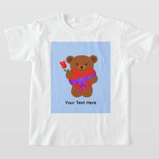 Cute Teddy Bear #1 T-Shirt (Laagn)