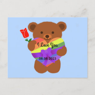 Cute Teddy Bear #2 Briefkaart