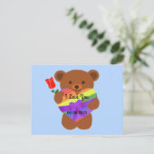 Cute Teddy Bear #2 Briefkaart (Staand voorkant)