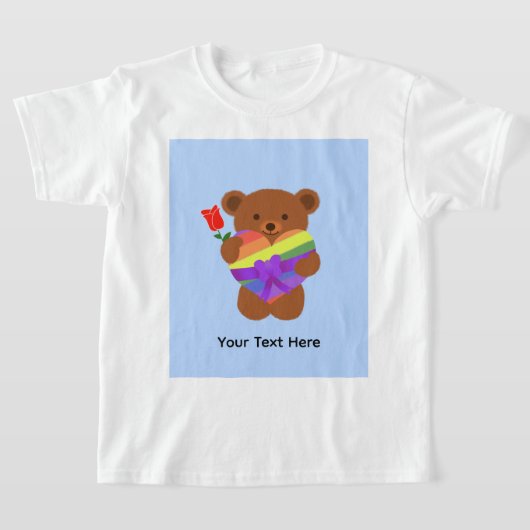 Cute Teddy Bear #2 T-Shirt (Laagn)