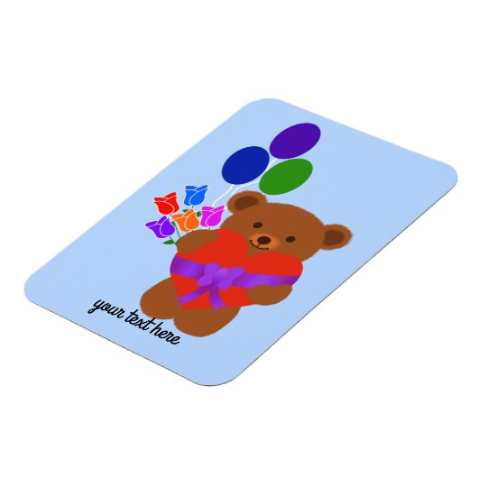 Cute Teddy Bear #3 Magnet Magneet (Linkerzijde)