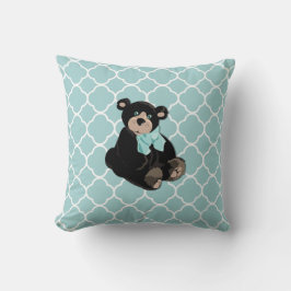 Cute Teddy Bear Accent Pillow Kussen
