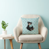 Cute Teddy Bear Accent Pillow Kussen (Stoel)