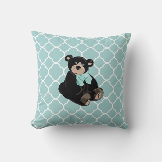 Cute Teddy Bear Accent Pillow Kussen (Voorkant)