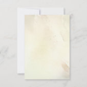 Cute Teddy Bear Baby shower Dank je Bedankkaart (Achterkant)