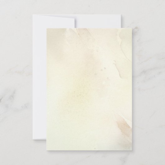 Cute Teddy Bear Baby shower Dank je Bedankkaart (Achterkant)