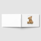 Cute Teddy Bear Baby Shower Gastenboek (Volledig)