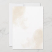 Cute Teddy Bear Baby shower Hartelijk dank Kaart (Achterkant)