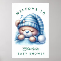 Cute Teddy Bear Baby shower