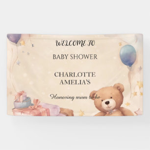 Cute Teddy Bear Baby shower Spandoek