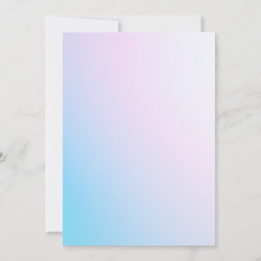 Cute Teddy Bear Balloon Theme Kaart (Achterkant)