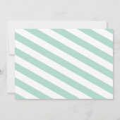 Cute Teddy Bear Boy Baby shower Kaart (Achterkant)