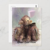 Cute Teddy Bear Briefkaart (Voorkant / Achterkant)