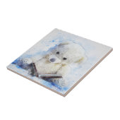 Cute Teddy Bear Ceramic Tegel Tegeltje (Zijkant)