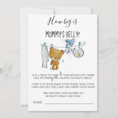 Cute Teddy Bear Clothes Hoe groot is de buik van m (Voorkant)