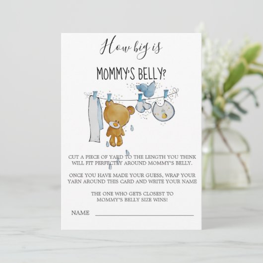 Cute Teddy Bear Clothes Hoe groot is de buik van m (Staand voorkant)