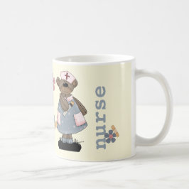 Cute Teddy Bear Custom Gift Mok for Nurse