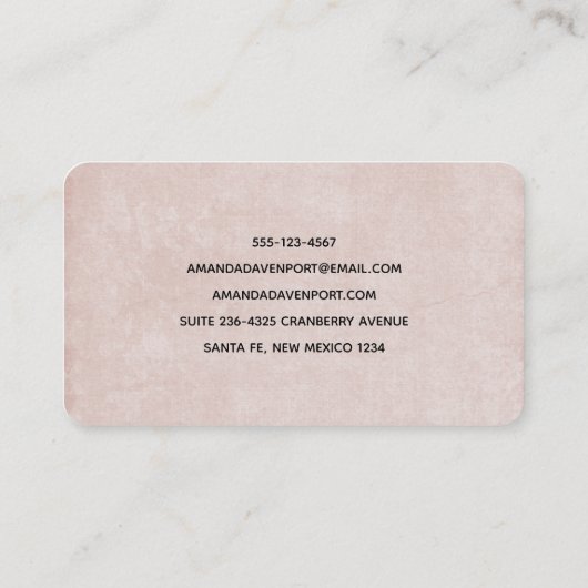 Cute Teddy Bear die een rood hart draagt Visitekaartje (Achterkant)