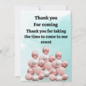 cute teddy bear green background bedankkaart (Achterkant)