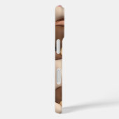 Cute Teddy Bear Heart iPhone Sticker Case-Mate iPhone Case (Achterkant / Rechts)