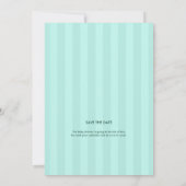 Cute Teddy Bear in een Lijst | Uitnodiging van Bab (Achterkant)