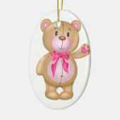 Cute Teddy Bear Keramisch Ornament