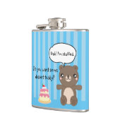 Cute Teddy Bear Kinder Funny Joke Heupfles (Links)