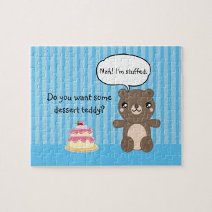 Cute Teddy Bear Kinder Funny Joke Legpuzzel