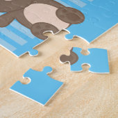 Cute Teddy Bear Kinder Funny Joke Legpuzzel (Zijkant)