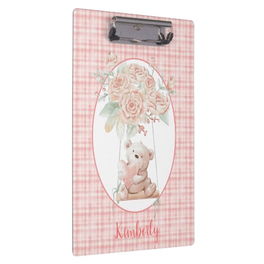 Cute Teddy Bear Klembord (Rechts)