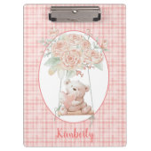 Cute Teddy Bear Klembord (Voorkant)