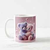 Cute Teddy Bear Koffiemok (Links)