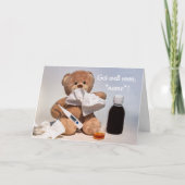 Cute Teddy Bear krijgt binnenkort een goed idee *A Kaart (Voorkant)