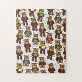Cute teddy Bear Legpuzzel (Verticaal)
