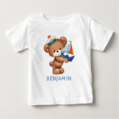 Cute Teddy Bear Littlle Sailor Persoonlijk (Voorkant)