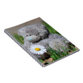 Cute Teddy Bear met Daisy Notitieboek (Rechterzijde)